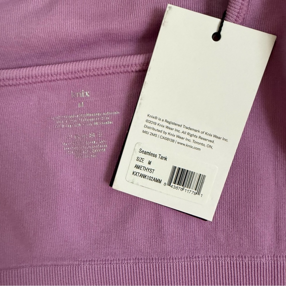 Knix NWT Women's Good to Go Seamless Tank Top size Medium - Picture 6 of 12